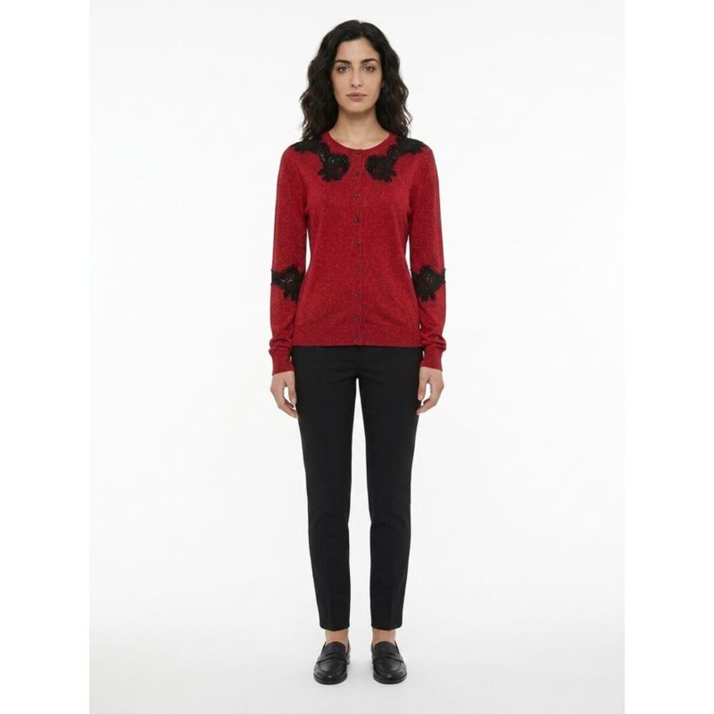 Dolce & Gabbana Red Cotton Women's Cardigan